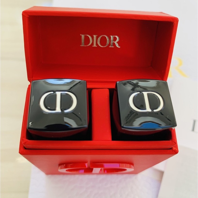 Dior(ディオール)の【diorディオール】ノベルティ　ミニルージュセット　新品未使用 コスメ/美容のベースメイク/化粧品(口紅)の商品写真