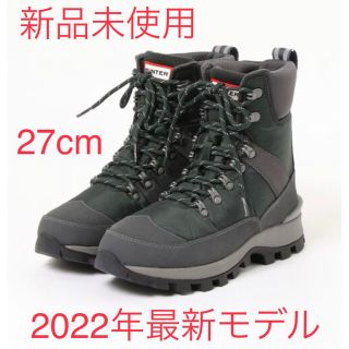 ハンター(HUNTER)の【新品未使用】HUNTER メンズ　コマンドブーツ27 UK8 2022年モデル(ブーツ)