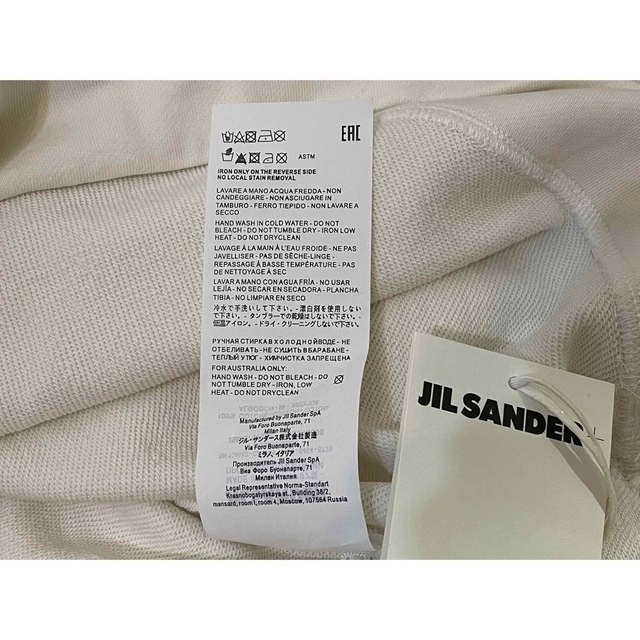 JIL SANDER +  オーバーサイズパーカー　Lサイズ【新品】 5