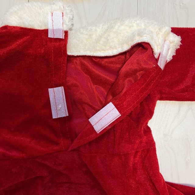サンタコスプレ 女の子 クリスマス 服 衣装 子供用サンタ 新品 帽子付き 赤白 キッズ/ベビー/マタニティのキッズ服女の子用(90cm~)(ワンピース)の商品写真