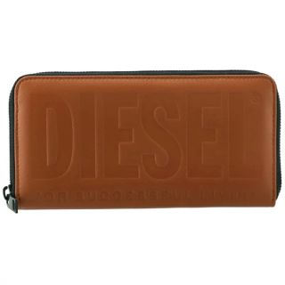 ディーゼル(DIESEL)のDIESEL 長財布　X08172 PR003 T2231 24ZIP ブラウン(長財布)