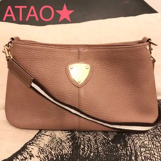 アタオ(ATAO)のATAO チヴィ　ショルダーバッグ　ハンドバッグ  2WAY(ショルダーバッグ)