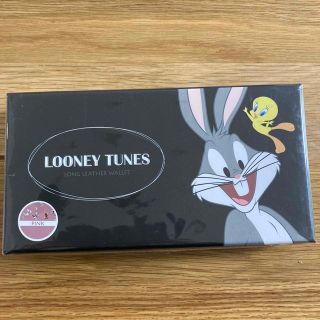 LOONEY TUNES 長財布　ピンク(財布)