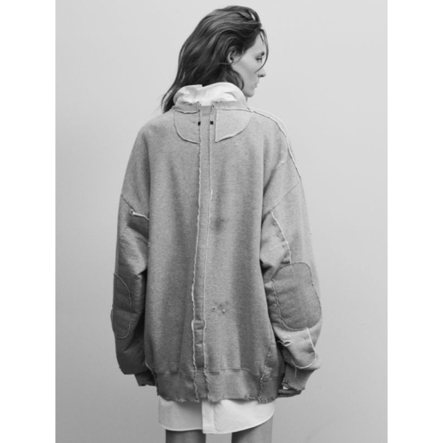 stein OVERSIZED RECONSTRUCTION SWEAT LS