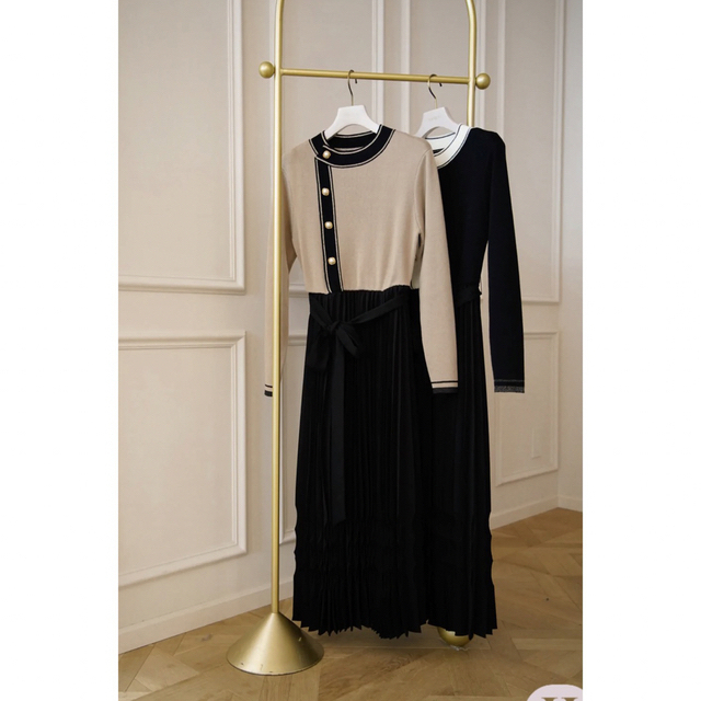 Her lip to(ハーリップトゥ)の【未使用美品】Saint Honore Long Dress レディースのワンピース(ロングワンピース/マキシワンピース)の商品写真