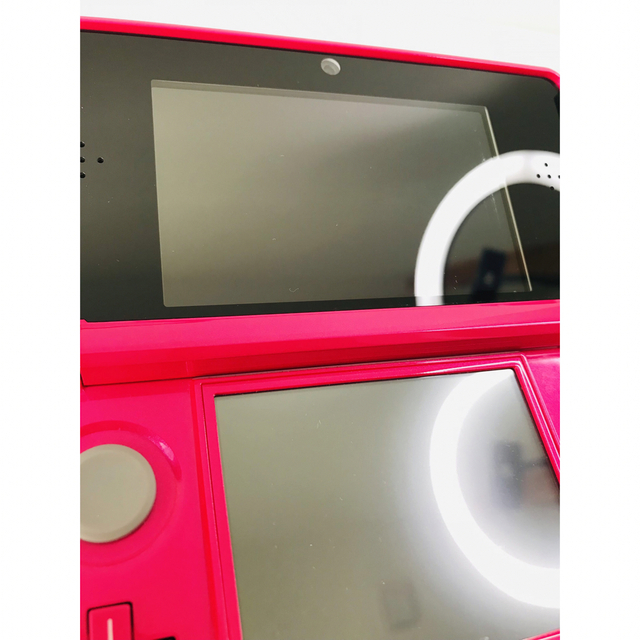 ニンテンドー3DS - Nintendo ニンテンドー3DS グロスピンク 画面極美品