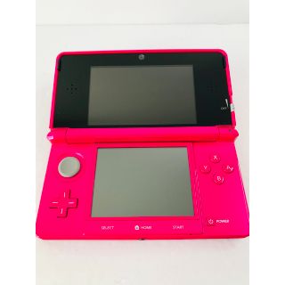 ニンテンドー3DS - Nintendo ニンテンドー3DS グロスピンク 画面極美品