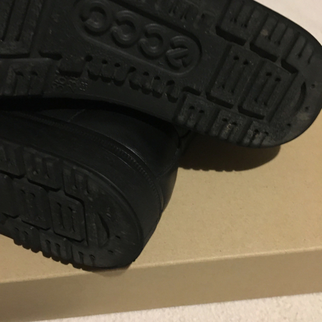 ECCO エコー レザースニーカー レースアップブーツ