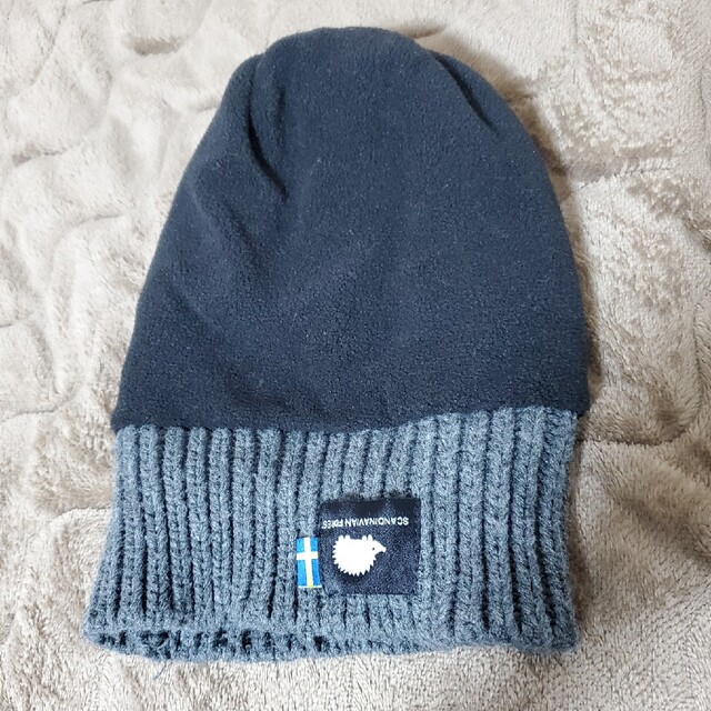 Bleu Bleuet(ブルーブルーエ)のスカンジナビアフォレスト ニット帽 ハンドメイドのファッション小物(帽子)の商品写真