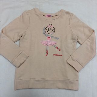 ミキハウス(mikihouse)の120㌢　ミキハウス  リーナちゃん　トレーナー(Tシャツ/カットソー)