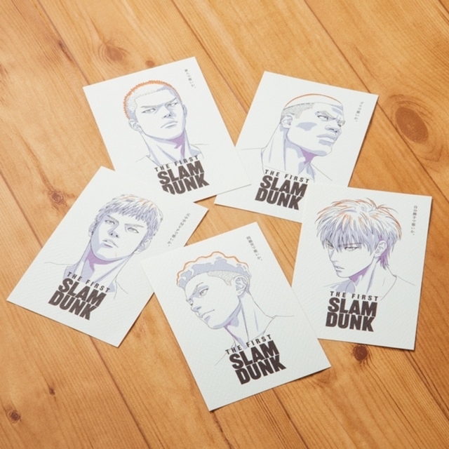 THE FIRST SLAM DUNK ポストカード 5枚セット スラムダンク エンタメ/ホビーのアニメグッズ(カード)の商品写真