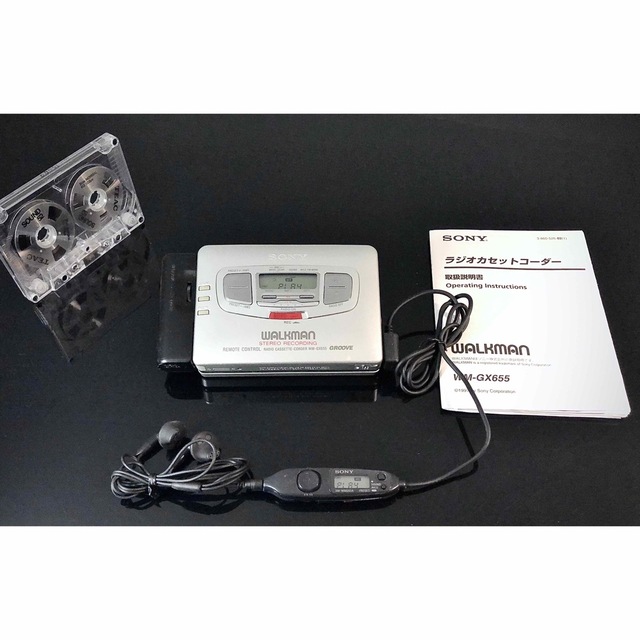 SONY WALKMAN ウォークマン WM-GX655 ラジカセ 現状品|録音、再生 SONY WALKMAN ウォークマン WM-GX655 ラジカセ 現状品|録音、再生