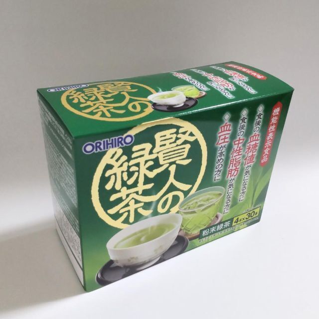 ORIHIRO(オリヒロ)のオリヒロ　賢人の緑茶（4g×30本）2箱 食品/飲料/酒の飲料(茶)の商品写真