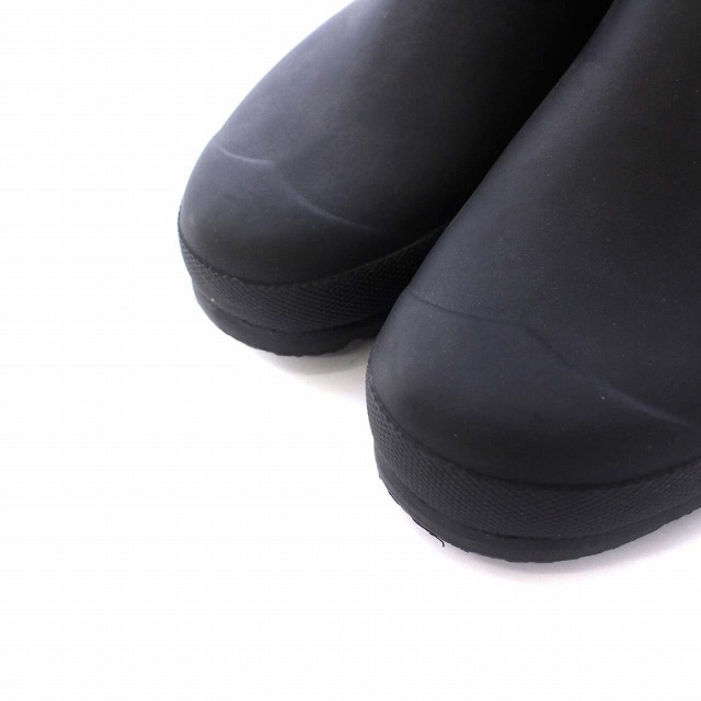 HUNTER(ハンター)のハンター サイドゴア レインブーツ ショートブーツ ラバー UK5 24cm 黒 レディースの靴/シューズ(レインブーツ/長靴)の商品写真
