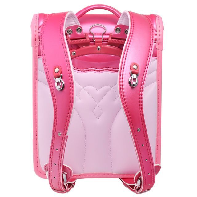 ランドセル 女の子 ピンク 可愛い 刺繍 パール リボン ハート 新品 キッズ/ベビー/マタニティのこども用バッグ(ランドセル)の商品写真