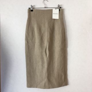 マディソンブルー(MADISONBLUE)のMADISONBLUE HIGH WAIST TIGHT SKIRT LINEN(ロングスカート)