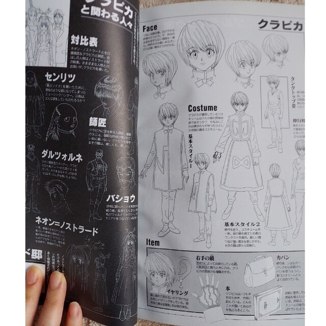 HUNTER×HUNTER キャラクターズブック 原画、設定資料集 - アート HUNTER×HUNTER キャラクターズブック 原画、設定資料集 - アート