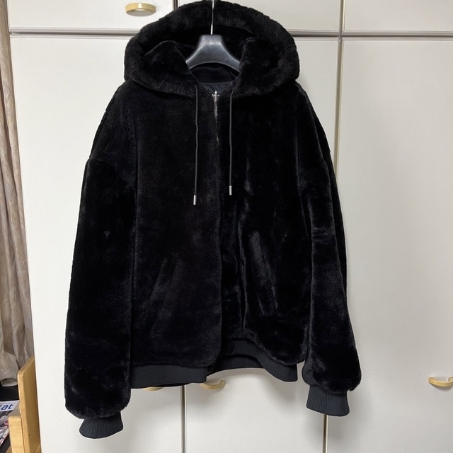 本日まで出品　zara リバーシブル　ボンバージャケット　ボア　ma-1