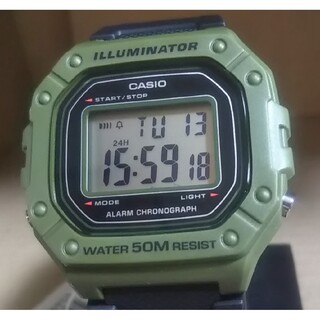 カシオ(CASIO)の新品未使用 カシオ スタンダード W-218H デジタル 腕時計 チプカシ(腕時計(デジタル))