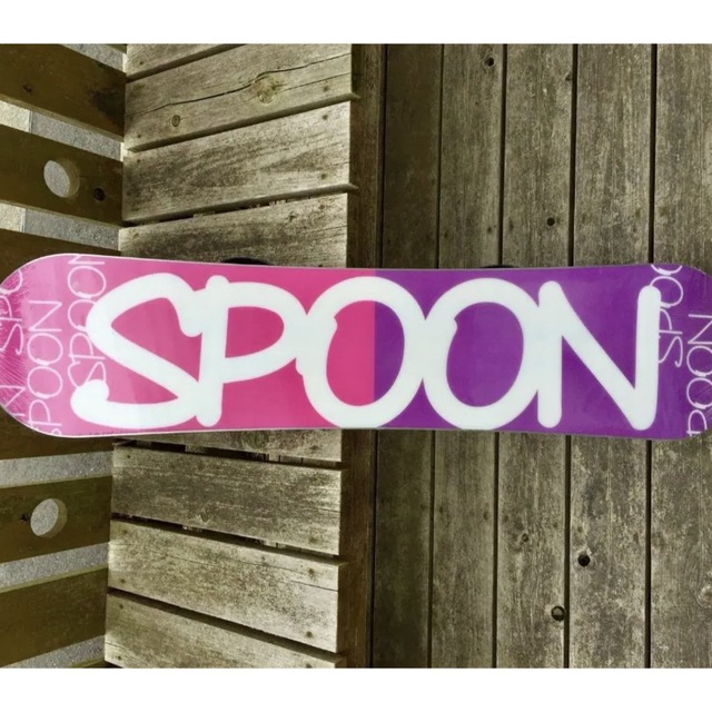 spoon キッズ スノーボード 板 バインディング 100cm