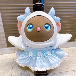 LOVOT ラボットお洋服 くすみピンクコーデュロイワンピース(リボン別売り)