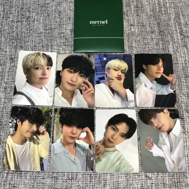 日本限定！ATEEZ mernel トレカ コンプリートセット③ エンタメ/ホビーのタレントグッズ(ミュージシャン)の商品写真