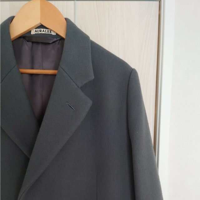 AURALEE(オーラリー)のAURALEE DOUBLE  MELTON COAT　コート レディースのジャケット/アウター(ロングコート)の商品写真