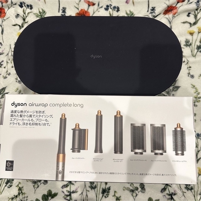 Dyson(ダイソン)の国内正規品 ダイソン エアラップ コンプリートロング オレンジ スマホ/家電/カメラの美容/健康(ドライヤー)の商品写真