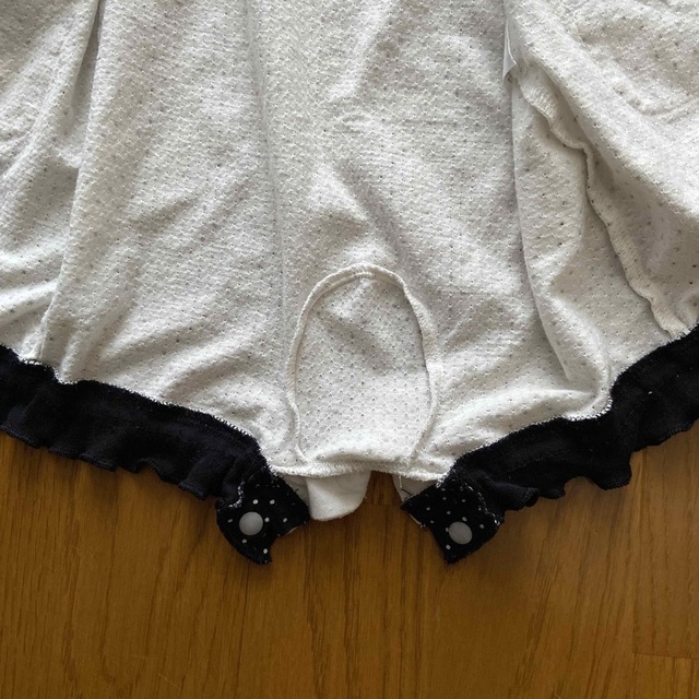 西松屋(ニシマツヤ)のベビー半袖ロンパース70 キッズ/ベビー/マタニティのベビー服(~85cm)(ロンパース)の商品写真