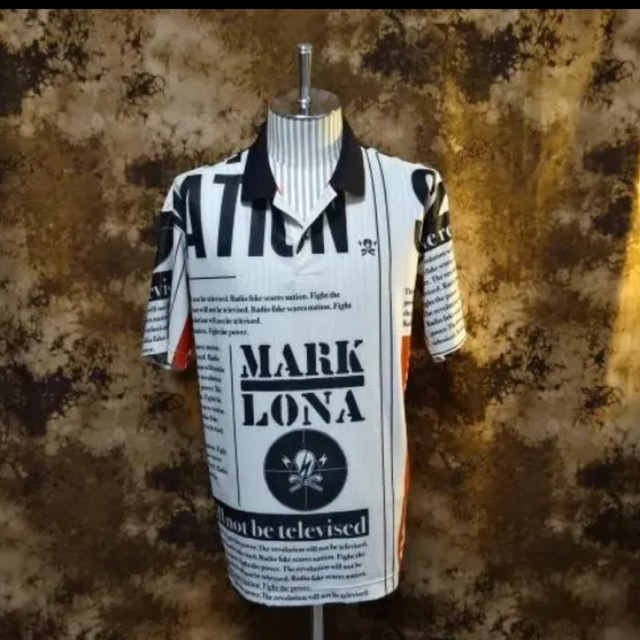 MARK&LONA(マークアンドロナ)の超レア!!(定価36300)MARK&LONA マークアンドロナ・ポロシャツ スポーツ/アウトドアのゴルフ(ウエア)の商品写真