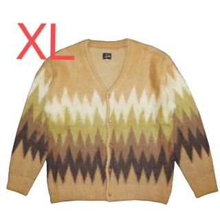 ニードルス(Needles)のneedles Mohair Cardigan - Zigzag  XL(カーディガン)