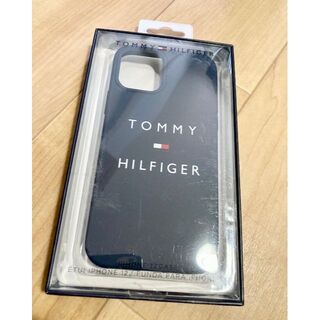 トミーヒルフィガー(TOMMY HILFIGER)の新品 TOMMY HILFIGER iphone 12 トミーヒルフィガー 紺(iPhoneケース)