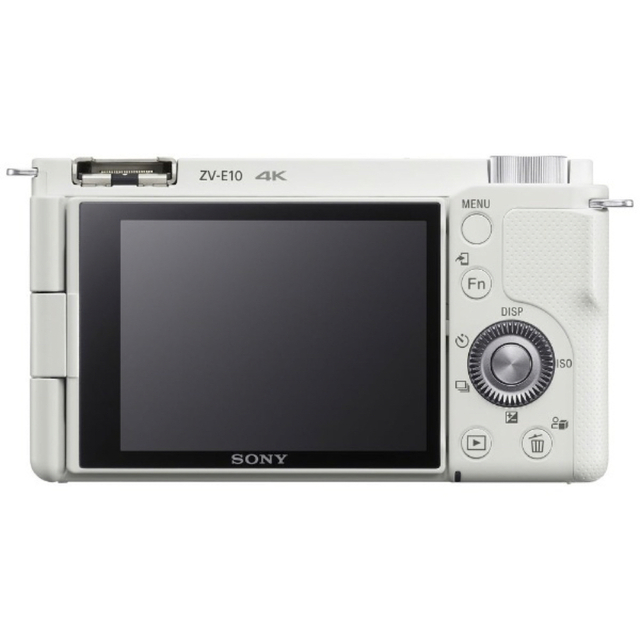 SONY(ソニー)のSONY VLOGCAM ZV-E10L パワーズームレンズキット ホワイト スマホ/家電/カメラのカメラ(ミラーレス一眼)の商品写真