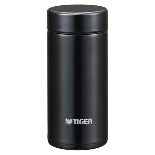 タイガー(TIGER)の【TIGER】タイガー ステンレス製携帯用まほうびん/ステンレスマグボトル/水筒 MMP-J020 KP 200ml パウダーブラック ユニセックス 食器(食器)