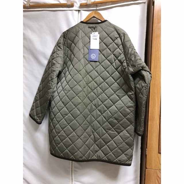 KAPTAIN SUNSHINE(キャプテンサンシャイン)のKAPTAIN SUNSHINE×Barbour ノーカラーコート メンズのジャケット/アウター(ミリタリージャケット)の商品写真