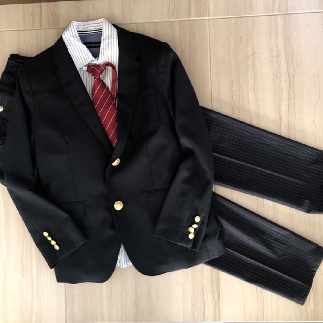 ナルミヤ　ブルークロスM(150ー160)キッズ服男の子用(90cm~)