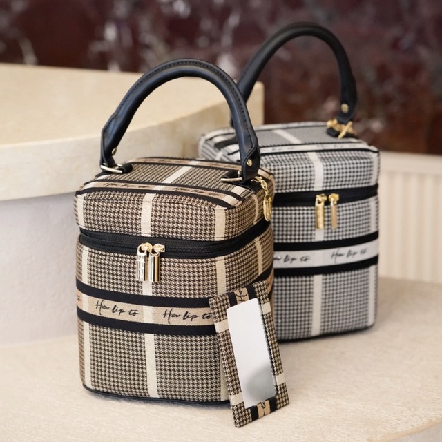 HLT Jacquard Vanity Bag - ハンドバッグ