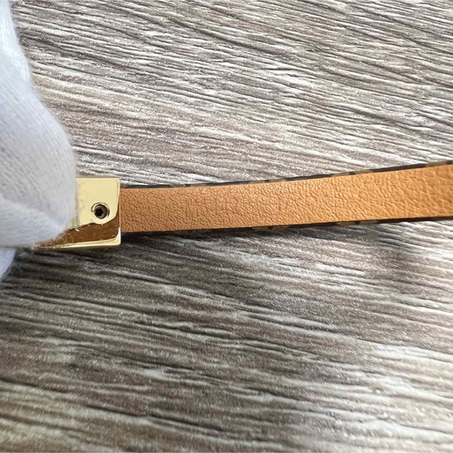 美品 ルイヴィトン モノグラム ブラスレ LV トリビュート ブレスレット