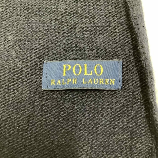 POLO RALPH LAUREN(ポロラルフローレン)のラルフローレン　マフラー　ネイビー×ホワイト　r419 メンズのファッション小物(マフラー)の商品写真