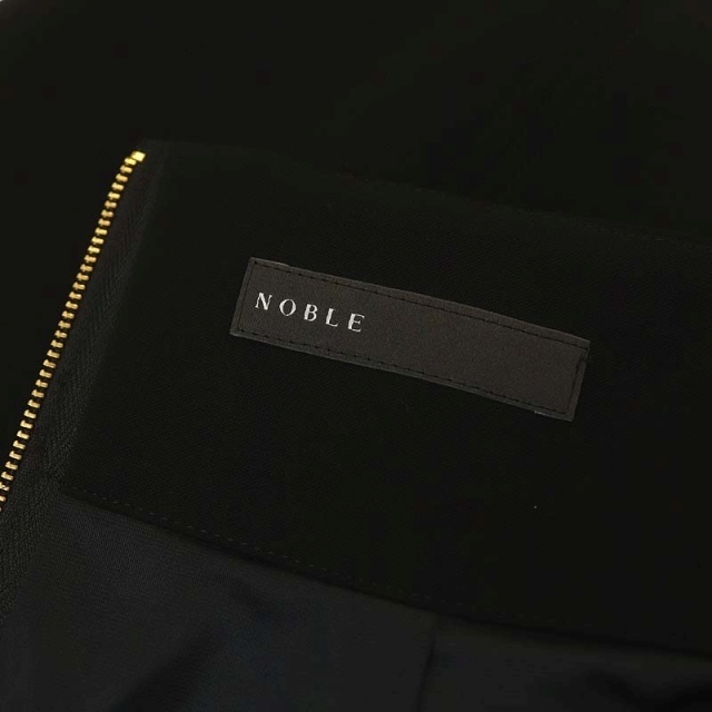 Noble(ノーブル)のノーブル 22AW ジャージーライクカラータイトスカート ロング 36 黒 レディースのスカート(ロングスカート)の商品写真