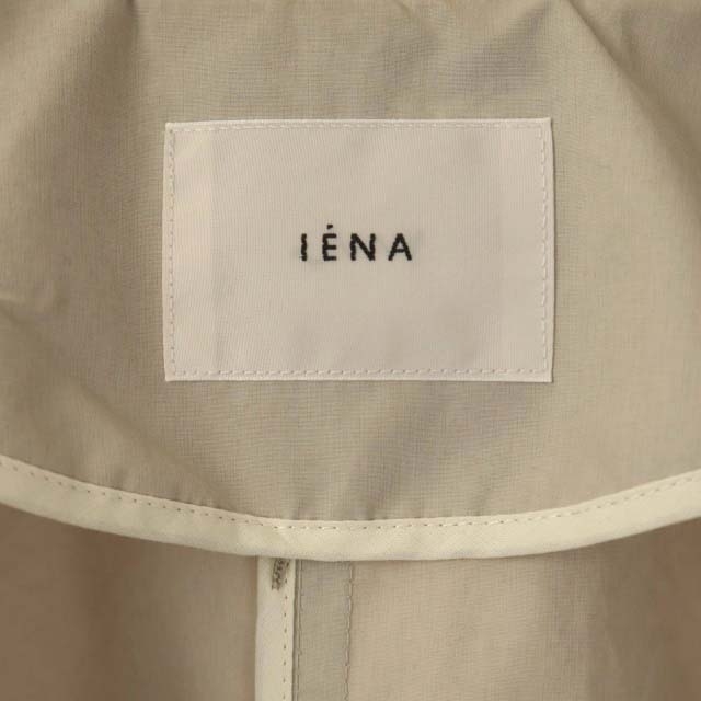 IENA(イエナ)のイエナ 21SS Pe/ポプリンオーバートレンチコート 38 アイボリー レディースのジャケット/アウター(トレンチコート)の商品写真