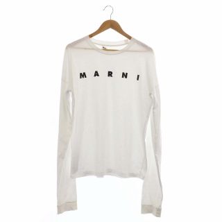 マルニ(Marni)のマルニ オーガニックジャージー Tシャツ 長袖 46 HUMU0199P0(Tシャツ/カットソー(七分/長袖))