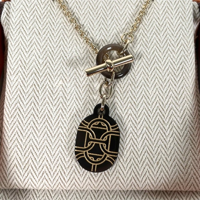 Hermes - 【新品】エルメス シェーヌダンクル ネックレス バッファロー
