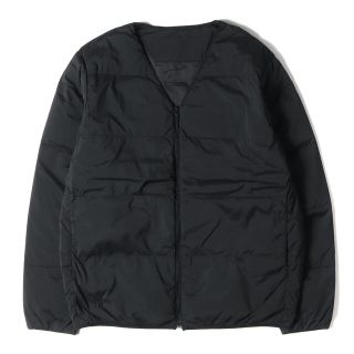 ゴールドウィン(GOLDWIN)のGOLDWIN ゴールドウイン ジャケット ストレッチ ダウンカーディガン ダウンジャケット DOWN CARDIGAN 19AW ブラック 黒 M アウター ブルゾン アウトドア カジュアル【メンズ】【中古】【美品】(ダウンジャケット)