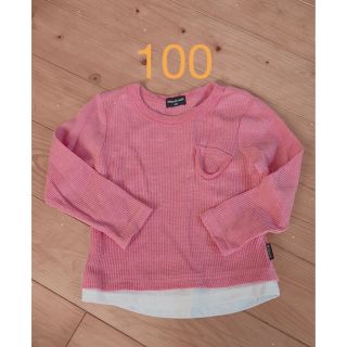 長そで　100(Tシャツ/カットソー)