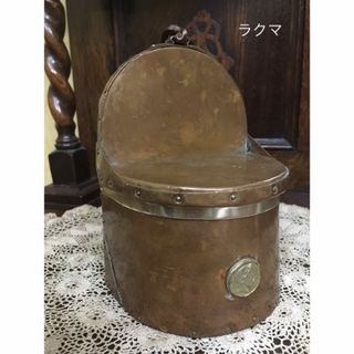 フランス★ナポレオン3世 アンティーク 貴重な銅の壁掛け★小物入れ 骨董 コイン