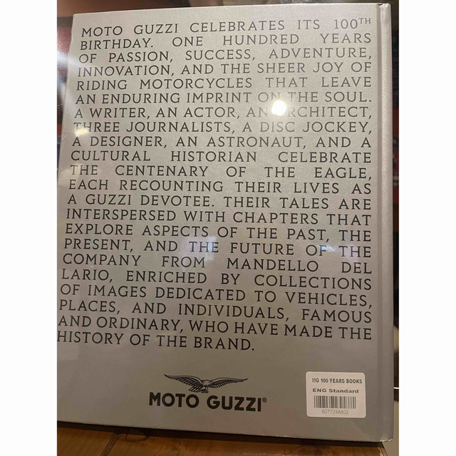 モトグッツィ記念ブックレット-Moto Guzzi 100 Year