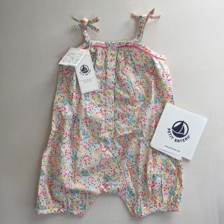 プチバトー(PETIT BATEAU)のプチバトー新品ロンパース(ロンパース)