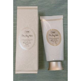 サボン(SABON)の【ポチ様】SABON シルキーボディミルク （開封使用済）(ボディローション/ミルク)