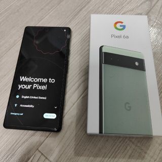 グーグル(Google)のPixel 6a 128 Simフリー(携帯電話本体)